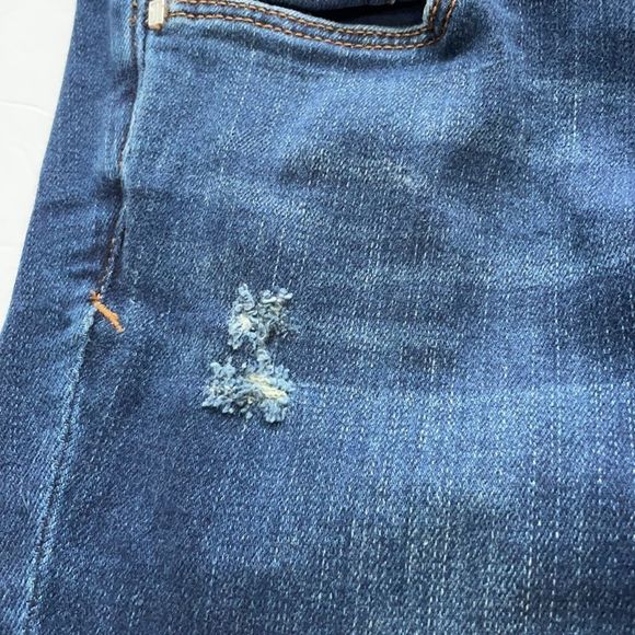 Pilcro and the Letterpress Dark Blue Skinny Jeans - Picture 8 of 16